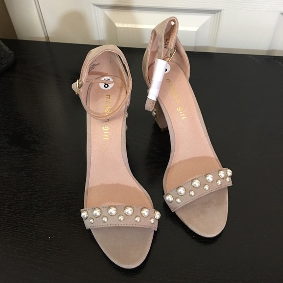 Steve Madden pearl taupe heels - Picture 5 of 8